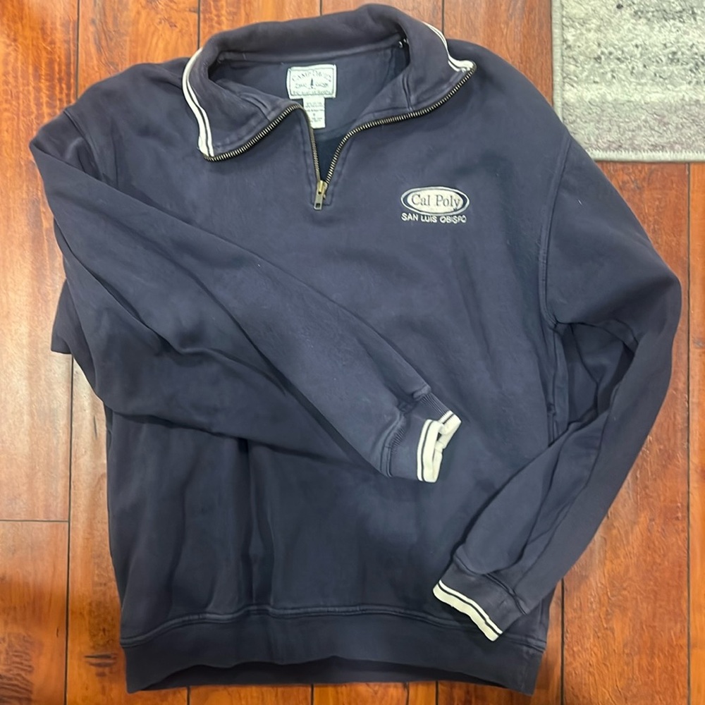 cal poly san luis obispo unisex quarter zip